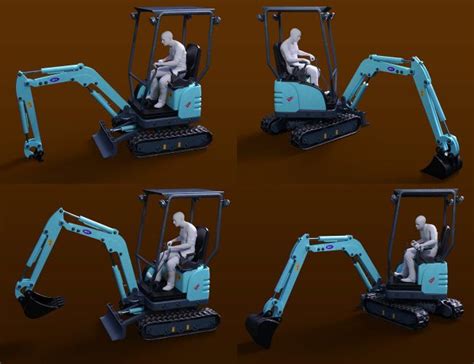 mini digger excavating poses for genesis 8|Jackie For Genesis 8 Females [Request] .